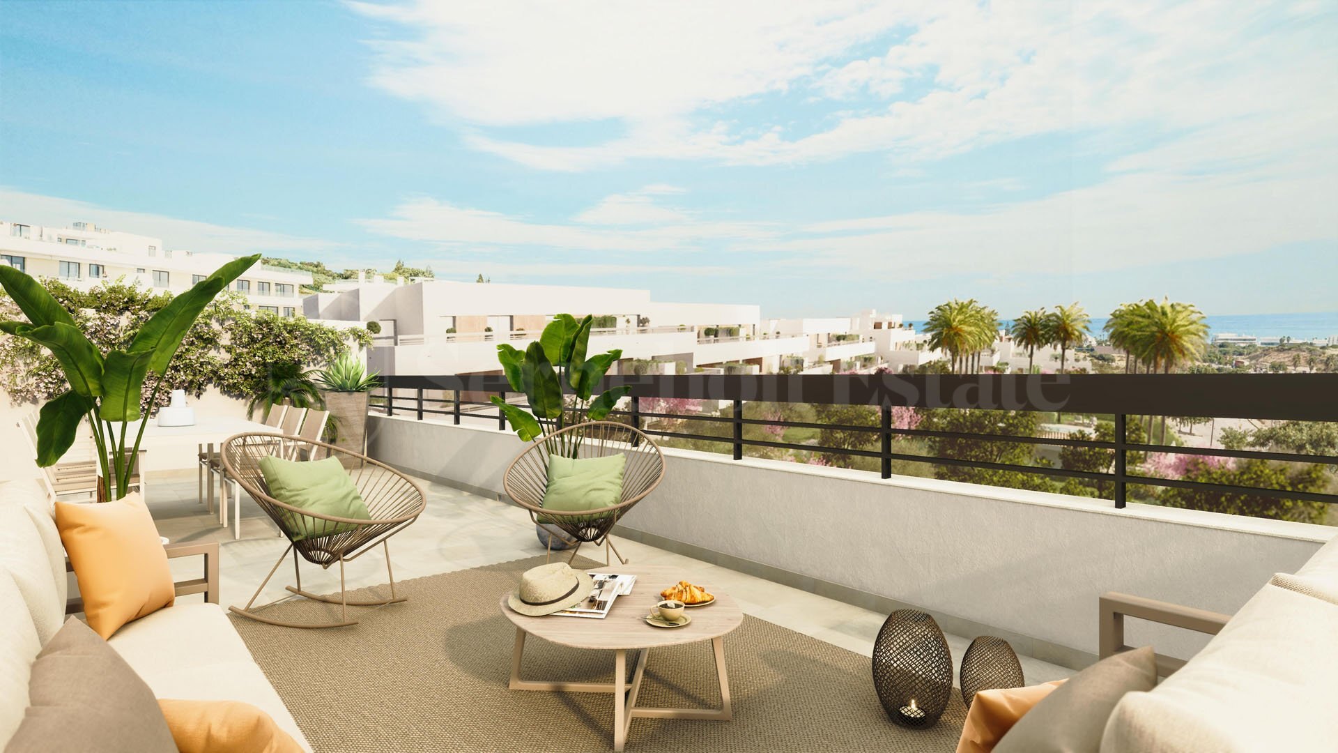 Apartment for sale in Estepona West, Estepona view