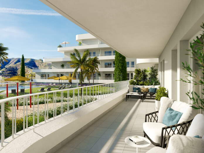 Modern och ljus lägenhet med 2 sovrum i Los Pacos, Fuengirola
