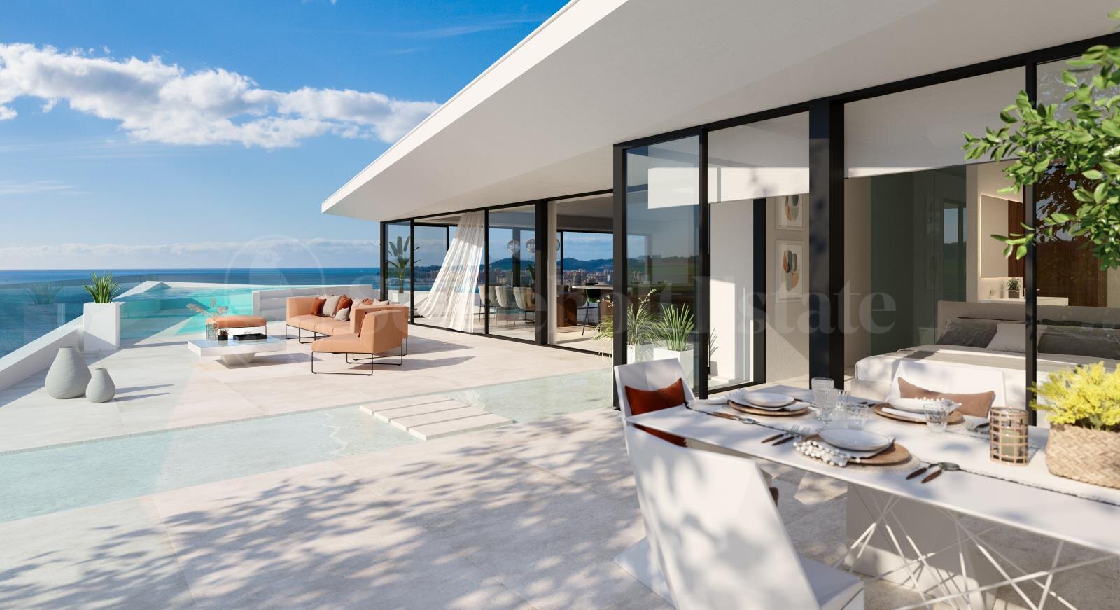Apartment for sale in Las Gaviotas Carvajal, Fuengirola view