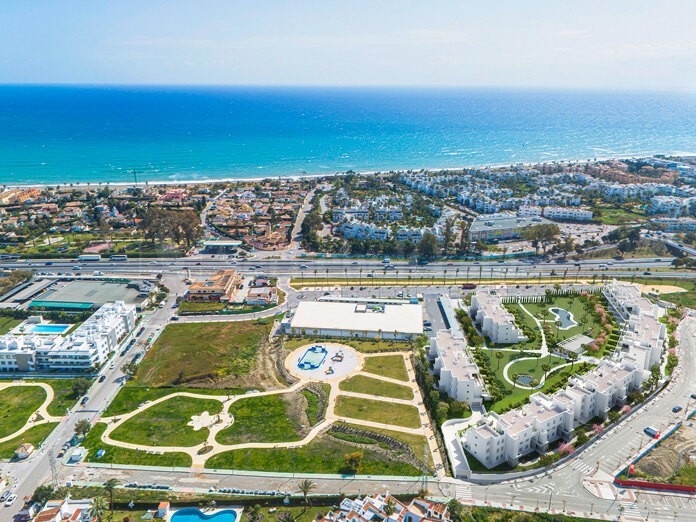 Nybyggd, lägenheter, 2, 3 och 4 sovrum i Cancelada, Estepona.
