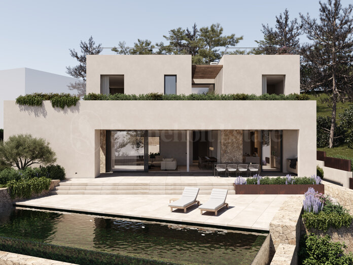 Villa mit Meerblick