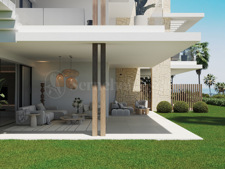 Private Garden Living with Sea Views at Altezza Suites