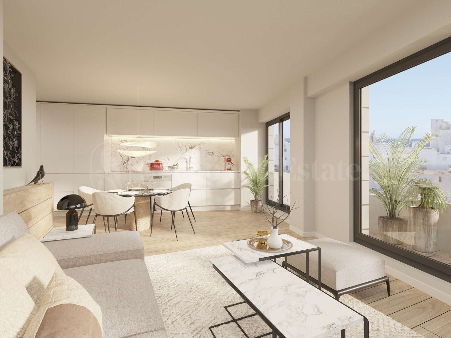 Apartment for sale in Estepona Town, Estepona view