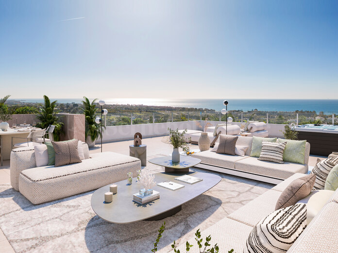 Vida en Sky Villa con 187 m² de espacio exterior y vistas panorámicas al mar
