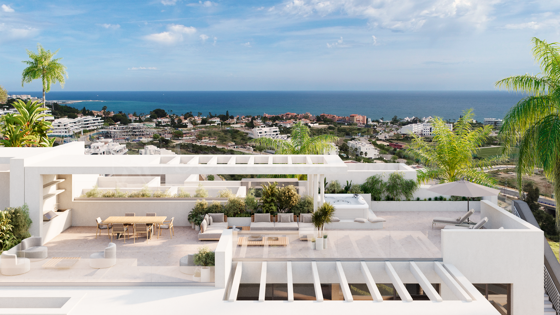 Apartment for sale in Estepona West, Estepona view