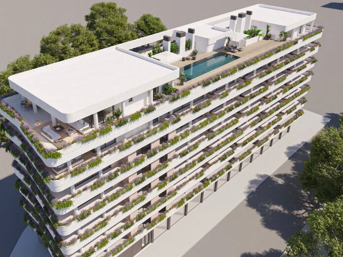 Neue Entwicklung, brandneue Wohnungen, Estepona, Pool, Zentrum, Strand, neues Projekt.
