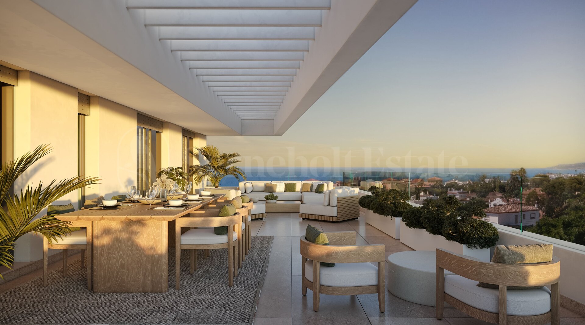 Apartment for sale in Estepona West, Estepona view