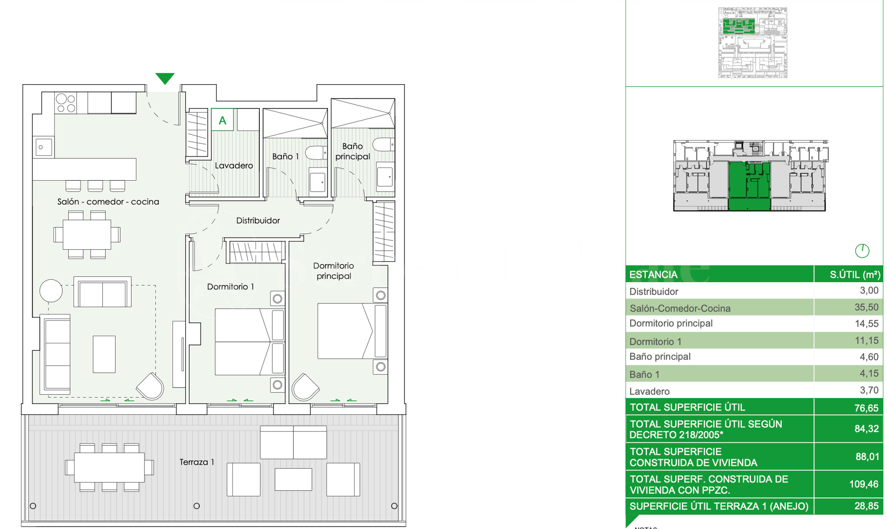 Apartment for sale in Estepona Town, Estepona view