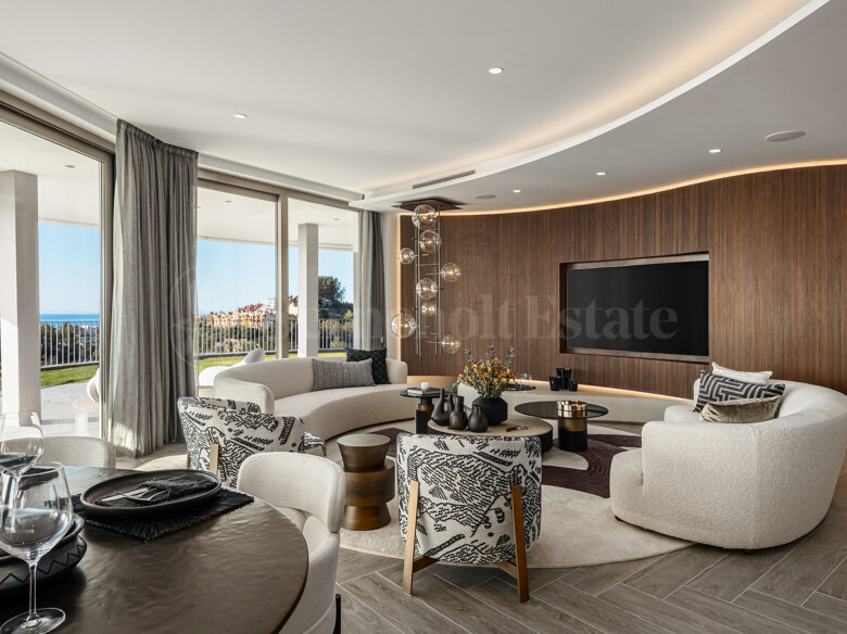 THE VIEW EARTH - MODERN GROUND FLOOR APARTMENT IN NEW ECO-FRIENDLY DEVELOPMENT WITH PANORAMIC SEA VIEWS IN BENAHAVÍS