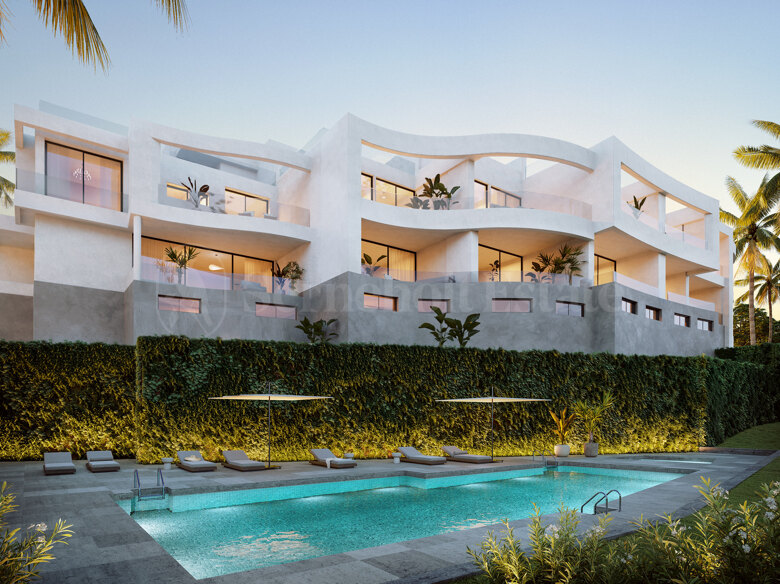 Riviera del Sol, Mijas Costa. Adosados con vistas panorámicas al mar.