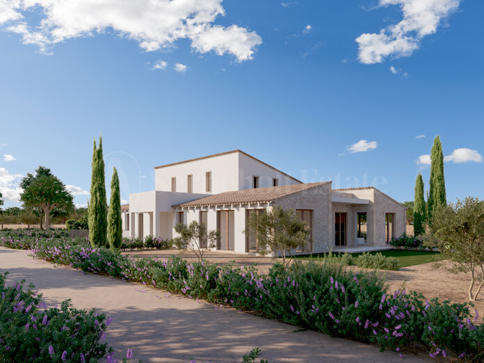 Casa de Campo de Nueva Construcción en Santa María