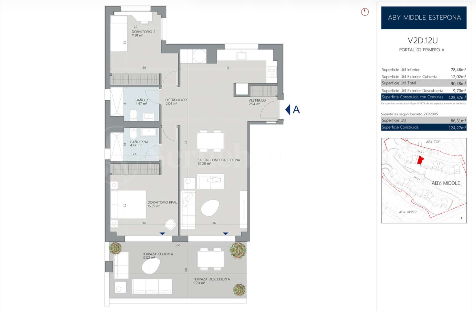 Apartment for sale in Estepona West, Estepona view