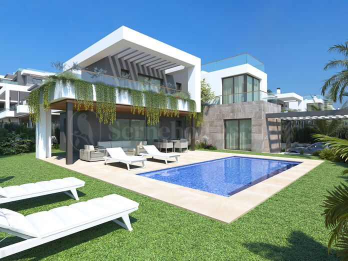Chalet pareado de lujo en El Chaparral, Torrevieja