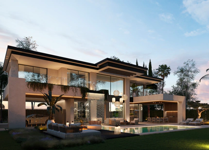 Impresionantes villas modernas en Cortijo Blanco, junto a Puerto Banús · En construccion!
