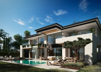 Impresionantes villas modernas en Cortijo Blanco, junto a Puerto Banús · En construccion!