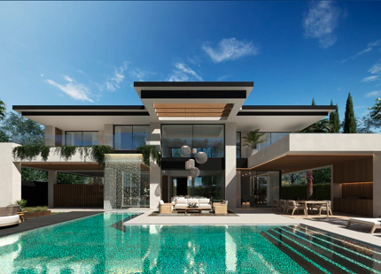 Impresionantes villas modernas en Cortijo Blanco, junto a Puerto Banús · En construccion!