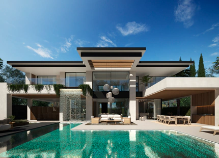 Impresionantes villas modernas en Cortijo Blanco, junto a Puerto Banús · En construccion!