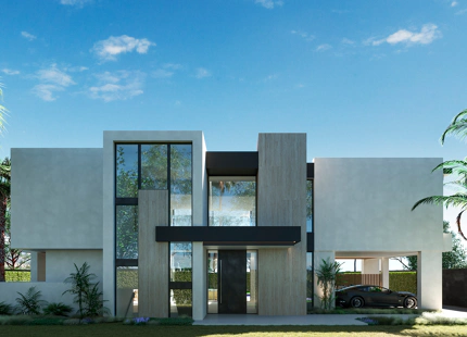 Impresionantes villas modernas en Cortijo Blanco, junto a Puerto Banús · En construccion!