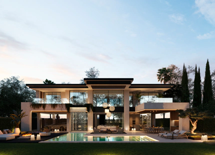 Impresionantes villas modernas en Cortijo Blanco, junto a Puerto Banús · En construccion!