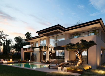 Impresionantes villas modernas en Cortijo Blanco, junto a Puerto Banús · En construccion!