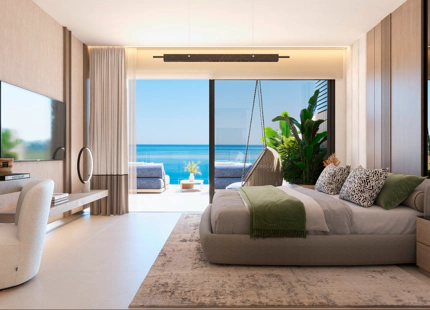 ‘Live one step from the sea’ In front of the beach we offer this fantastic project, NUBAY.
