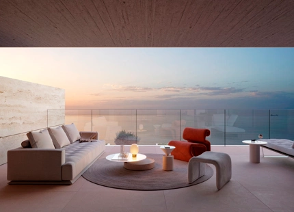 ‘Live one step from the sea’ In front of the beach we offer this fantastic project, NUBAY.