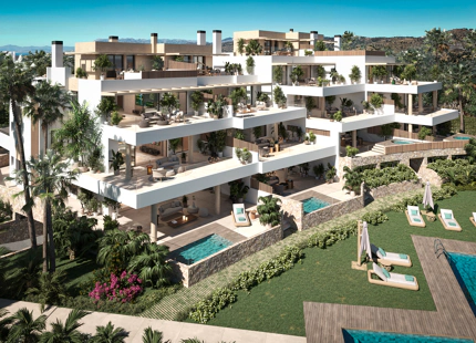 Increíble planta baja elevada con la vista al mar !