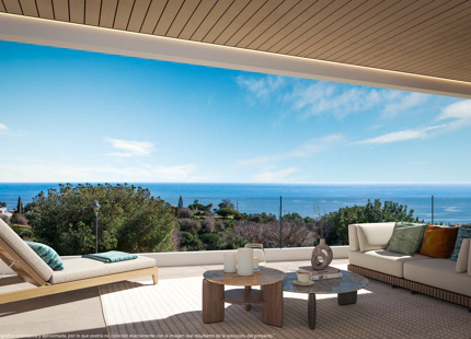 Increíble planta baja elevada con la vista al mar !
