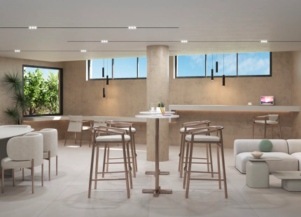 Increíble planta baja elevada con la vista al mar !