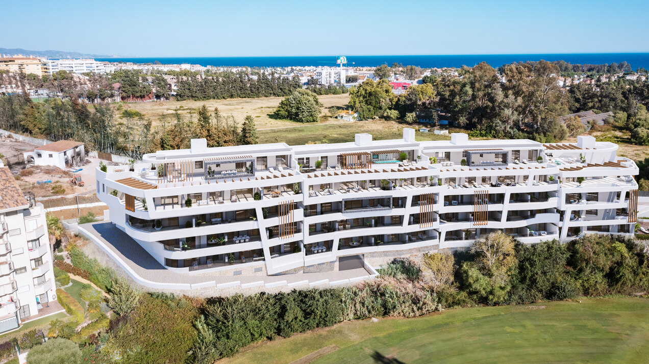 Breeze is a spectacular project of 34 amazing apartments and penthouses, located in front line golf in Marbella