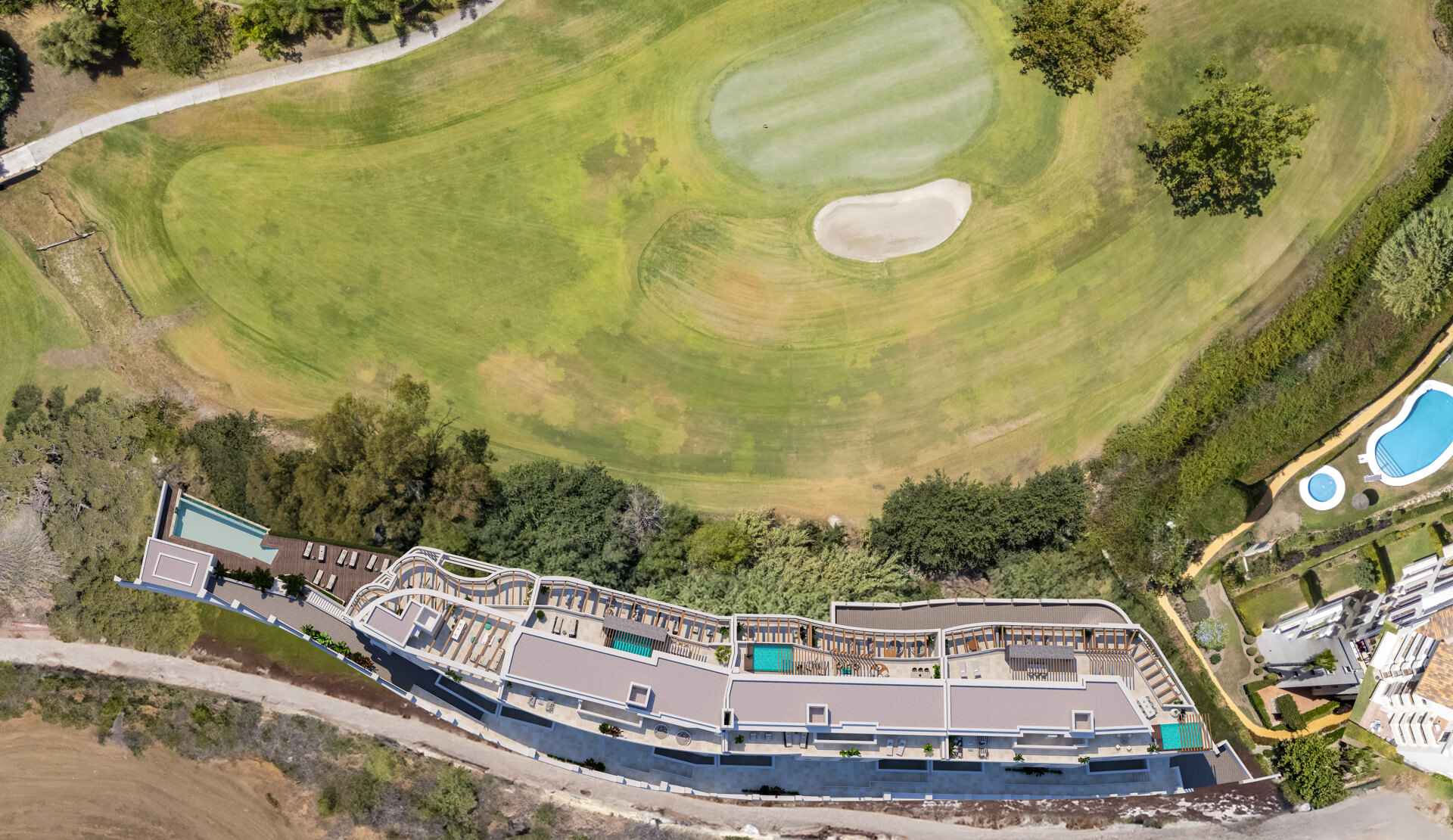 Breeze is a spectacular project of 34 amazing apartments and penthouses, located in front line golf in Marbella
