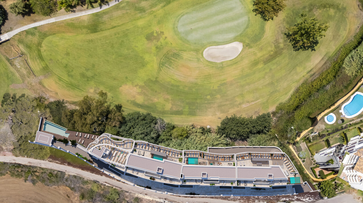Breeze is a spectacular project of 34 amazing apartments and penthouses, located in front line golf in Marbella