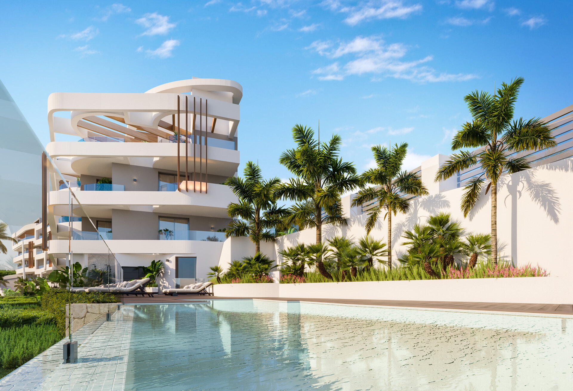 Breeze is a spectacular project of 34 amazing apartments and penthouses, located in front line golf in Marbella