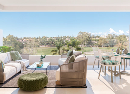 Breeze is a spectacular project of 34 amazing apartments and penthouses, located in front line golf in Marbella
