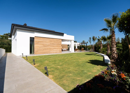 Three unique villas built on one level