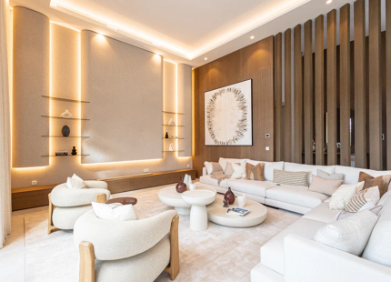 Three unique villas built on one level