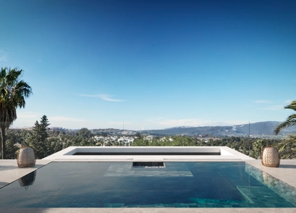 Blume, exclusiva colección boutique de 3 villas contemporáneas a pocos pasos de la playa, en una de las zonas residenciales más exclusivas de Marbella.