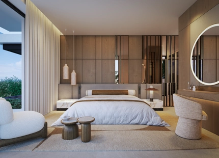 Blume, exclusiva colección boutique de 3 villas contemporáneas a pocos pasos de la playa, en una de las zonas residenciales más exclusivas de Marbella.