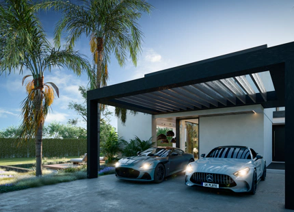 Blume, exclusiva colección boutique de 3 villas contemporáneas a pocos pasos de la playa, en una de las zonas residenciales más exclusivas de Marbella.