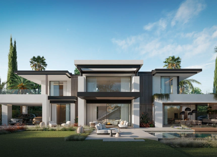 Blume, exclusiva colección boutique de 3 villas contemporáneas a pocos pasos de la playa, en una de las zonas residenciales más exclusivas de Marbella.
