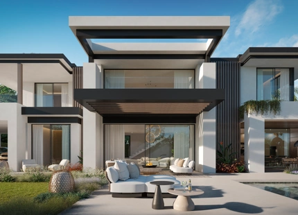 Blume, exclusiva colección boutique de 3 villas contemporáneas a pocos pasos de la playa, en una de las zonas residenciales más exclusivas de Marbella.