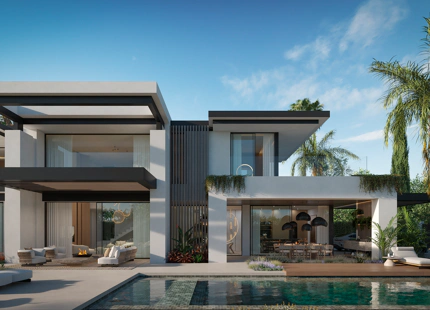 Blume, exclusiva colección boutique de 3 villas contemporáneas a pocos pasos de la playa, en una de las zonas residenciales más exclusivas de Marbella.