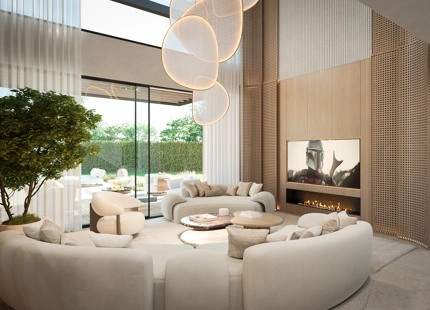 Blume, exclusiva colección boutique de 3 villas contemporáneas a pocos pasos de la playa, en una de las zonas residenciales más exclusivas de Marbella.