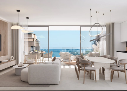 Milabeka, an exclusive boutique development of 10 contemporary residences just 200 metres from the beach in Málaga.