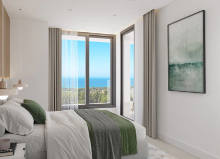 Milabeka, an exclusive boutique development of 10 contemporary residences just 200 metres from the beach in Málaga.