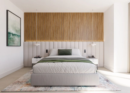 Milabeka, an exclusive boutique development of 10 contemporary residences just 200 metres from the beach in Málaga.
