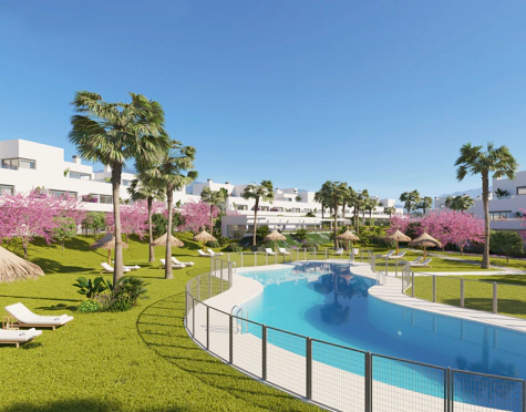 VIA CÉLERE ACQUA GARDENS, new property development in Cancelada, Estepona.