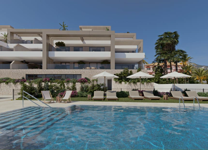 Apartamentos con vista al mar de lujo en venta en Estepona Apartamentos