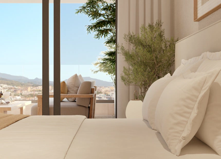 Apartamentos con vista al mar de lujo en venta en Estepona Apartamentos