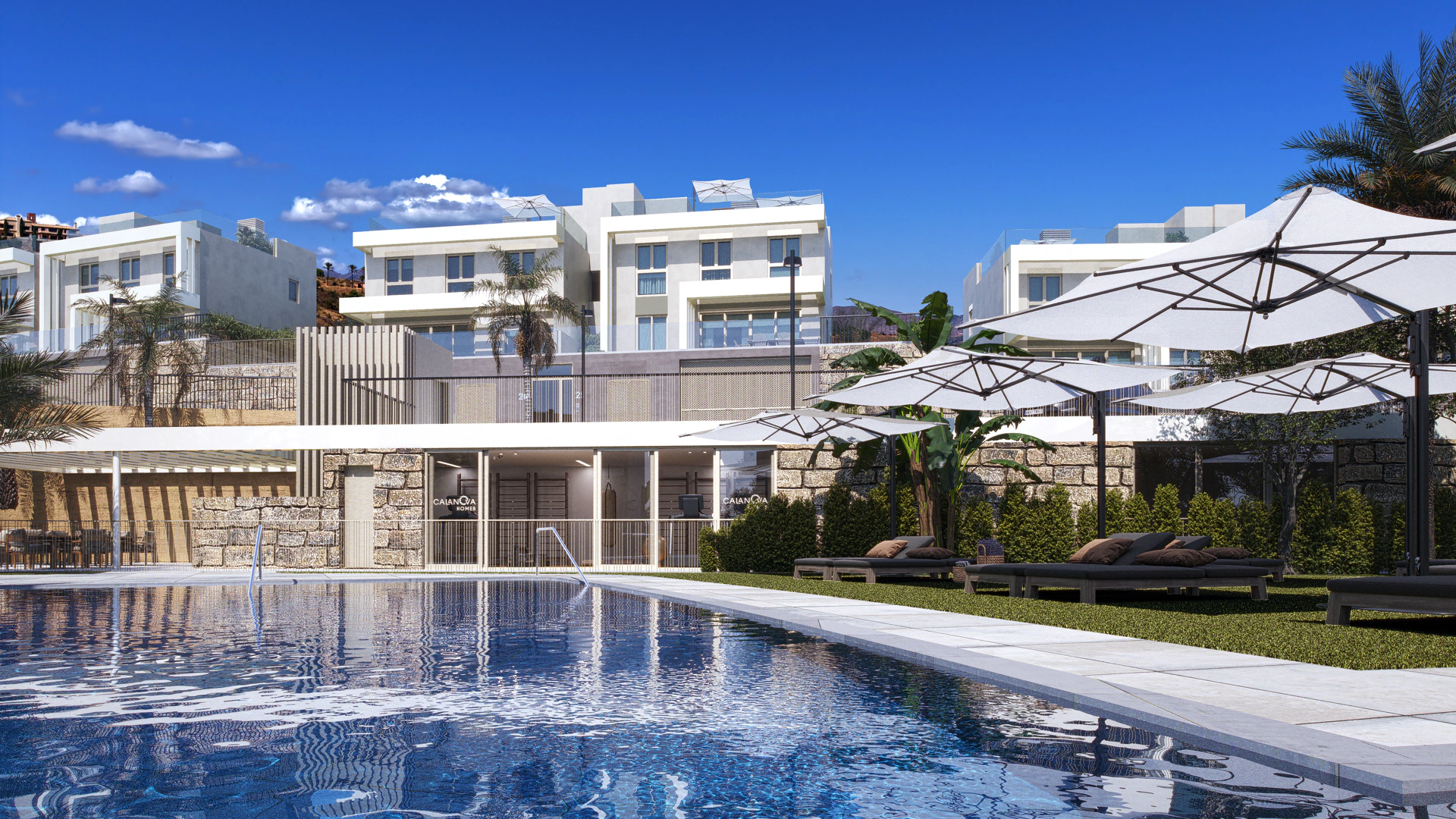 Development in Cala de Mijas, Mijas Costa